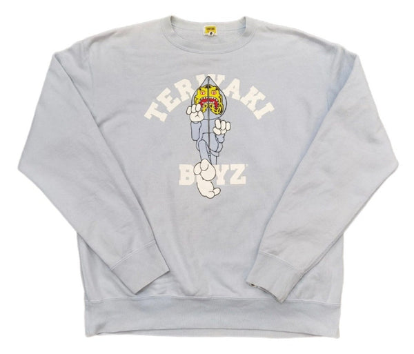 BAPE OG TERIYAKI BOYZ Baby Blue Crewneck