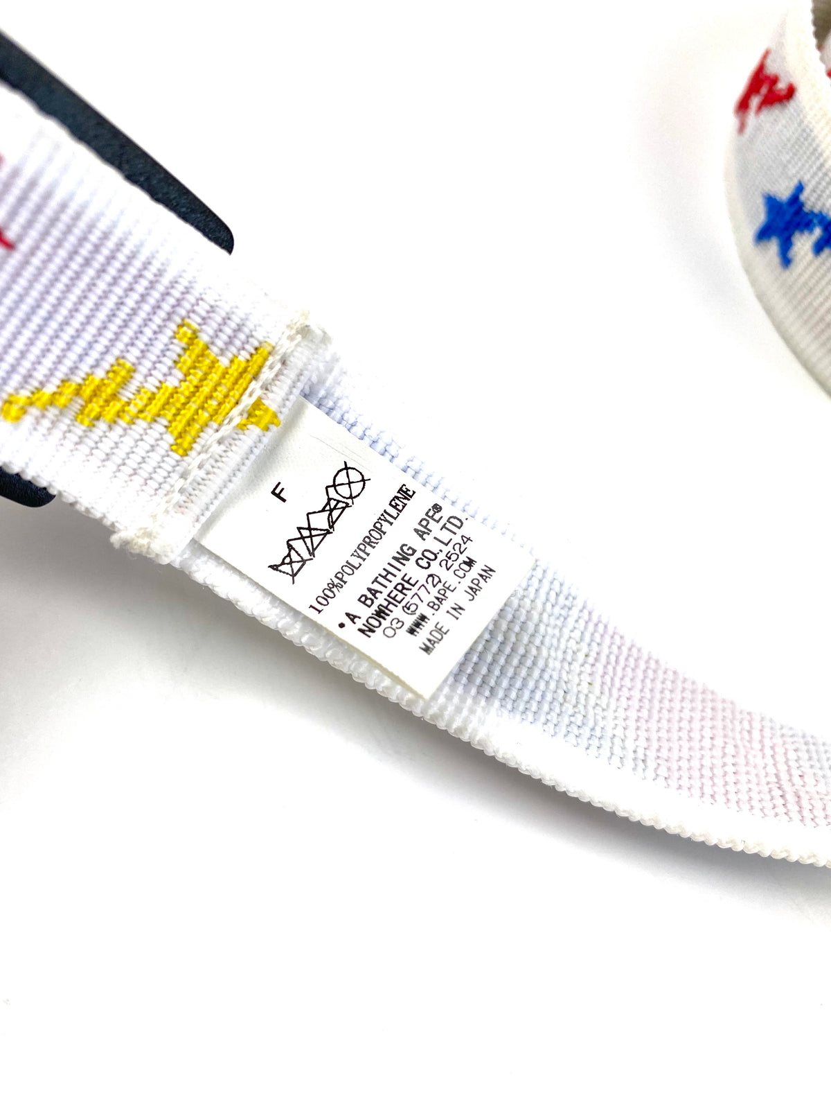 BAPESTA Multi-Color Star Belt