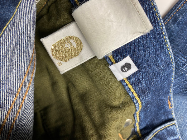 BAPE OG Star Indigo Denim Jean