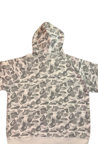 BAPE OG Harajuku Store Grey Camo Full Zip Hoodie