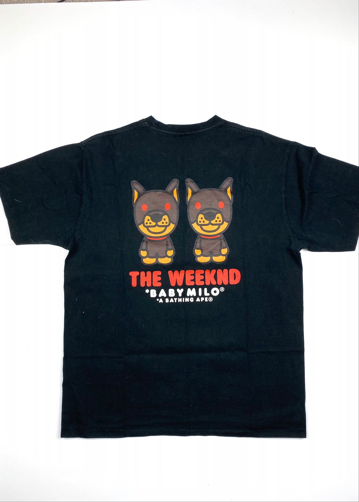 BAPE Milo x The Weekend  Black Tee