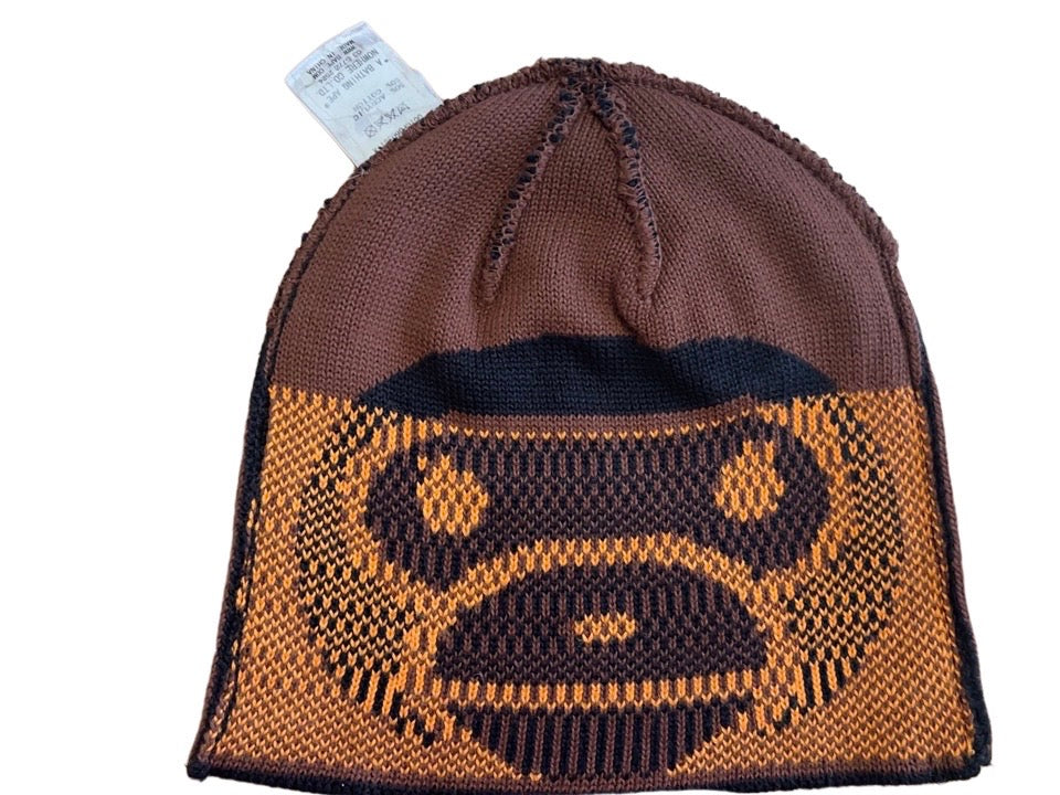 BAPE OG Milo Lisa Bear Double Sided Beanie