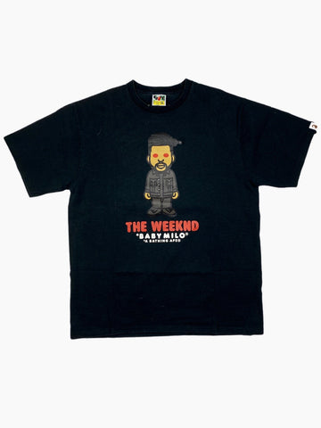 BAPE Milo x The Weekend  Black Tee