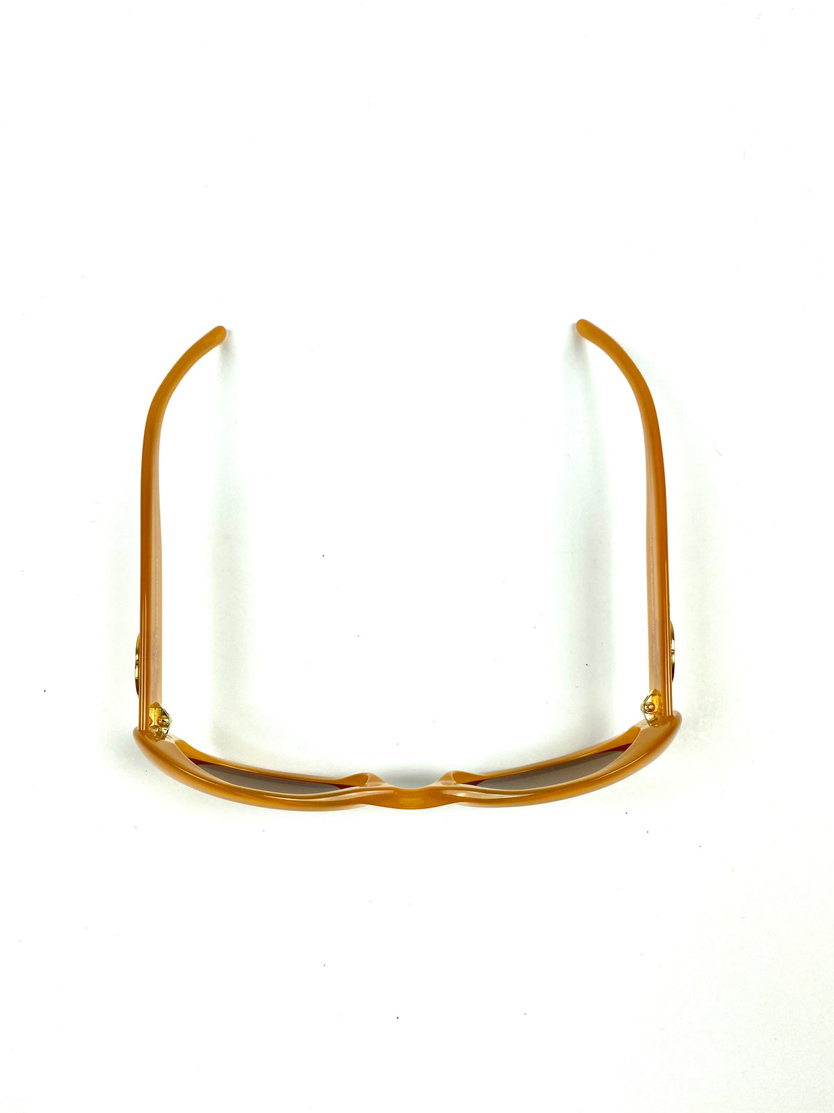 Gucci Vintage Amber Oval Sunglasses