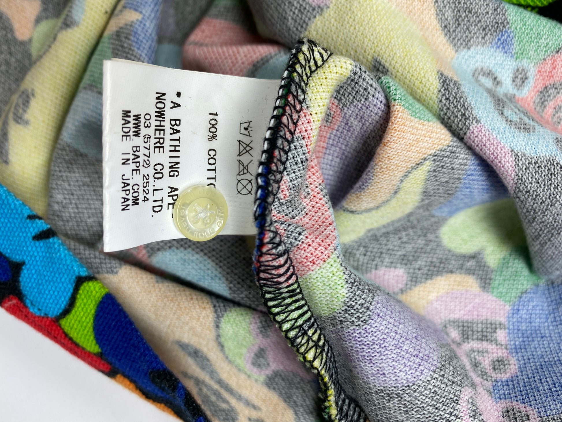 BAPE Milo Multi-color Polo shirt