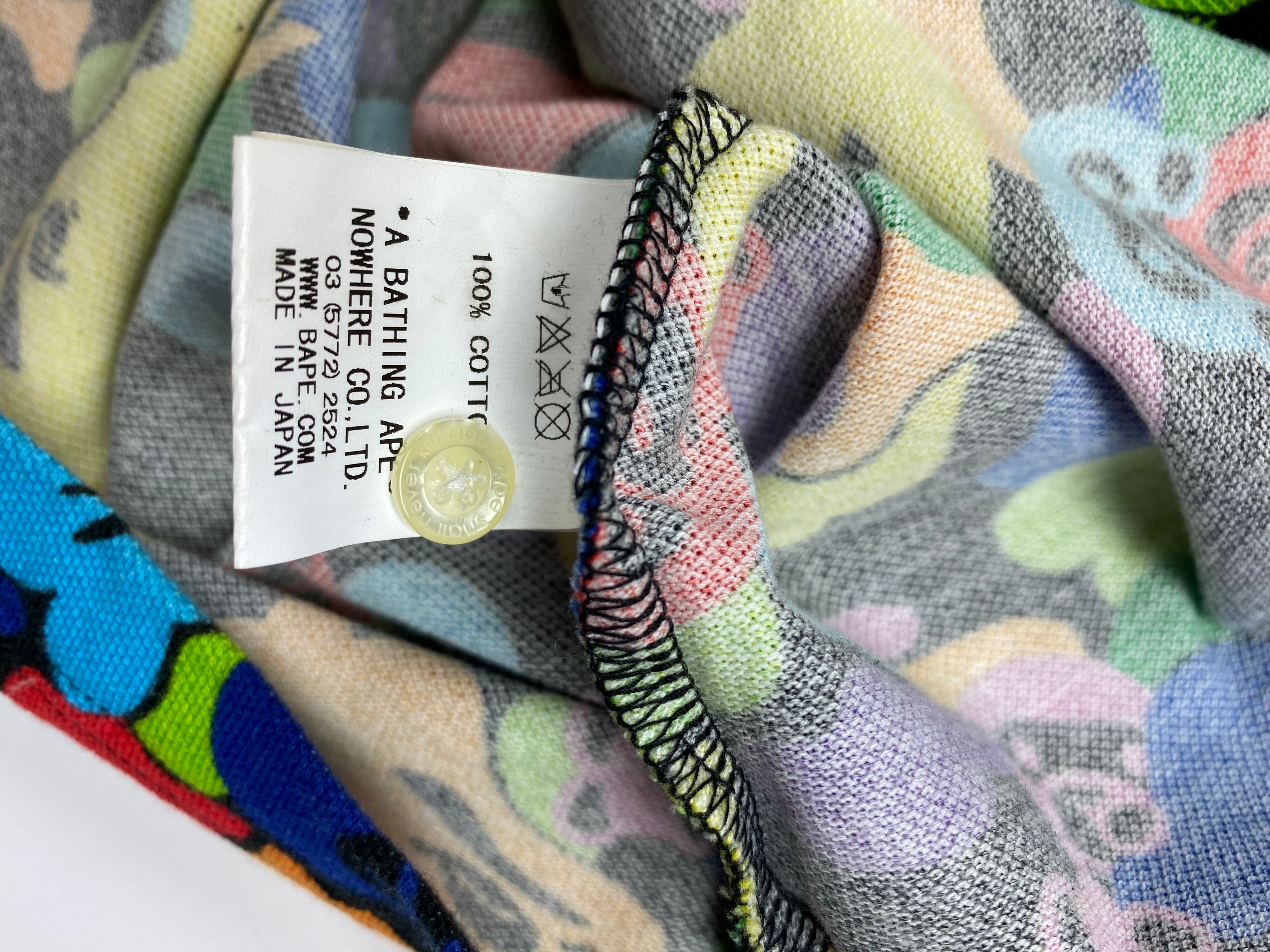 BAPE Milo Multi-color Polo shirt