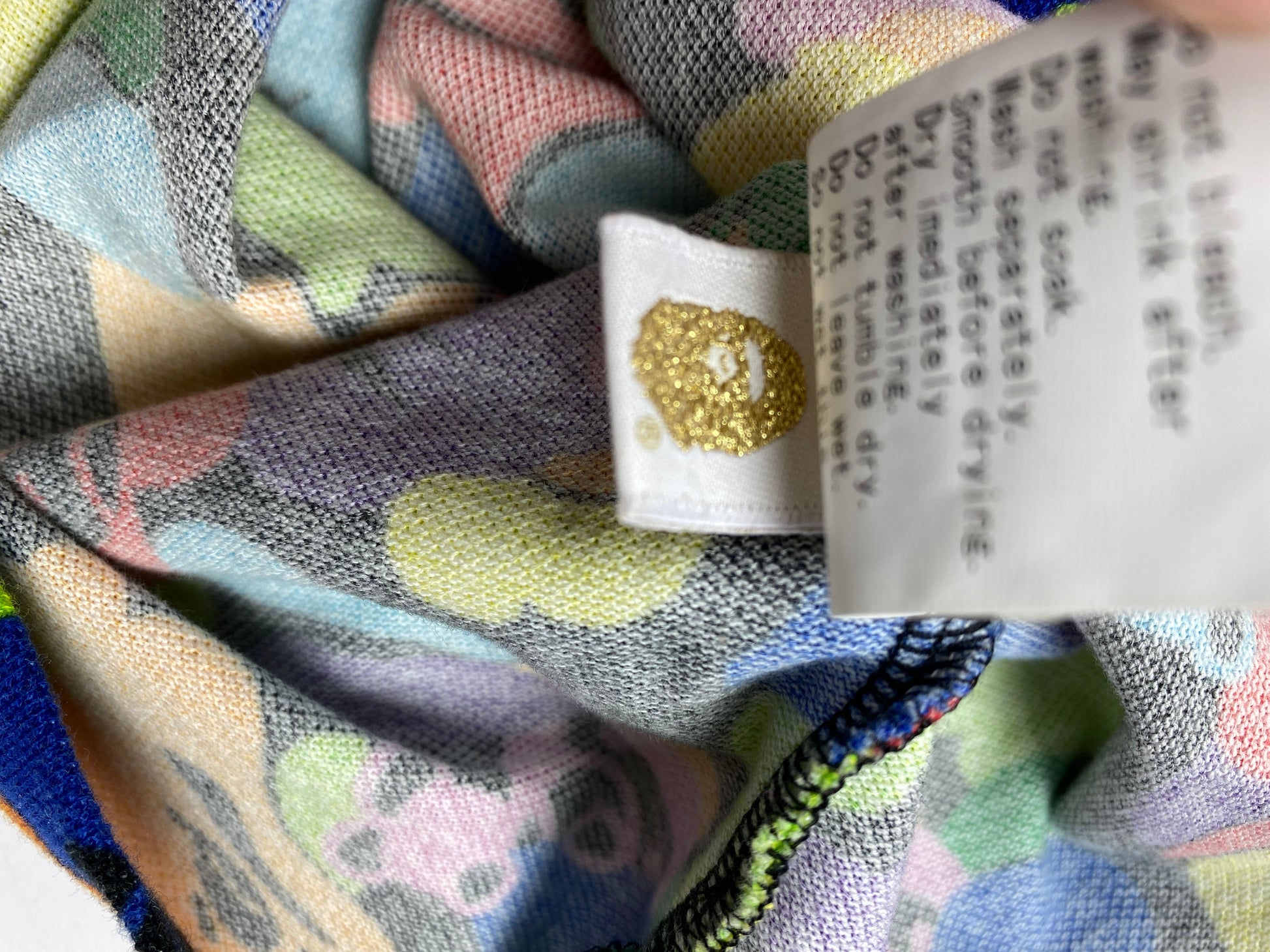 BAPE Milo Multi-color Polo shirt