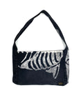 Kapital Skeleton Denim Shoulder Bag