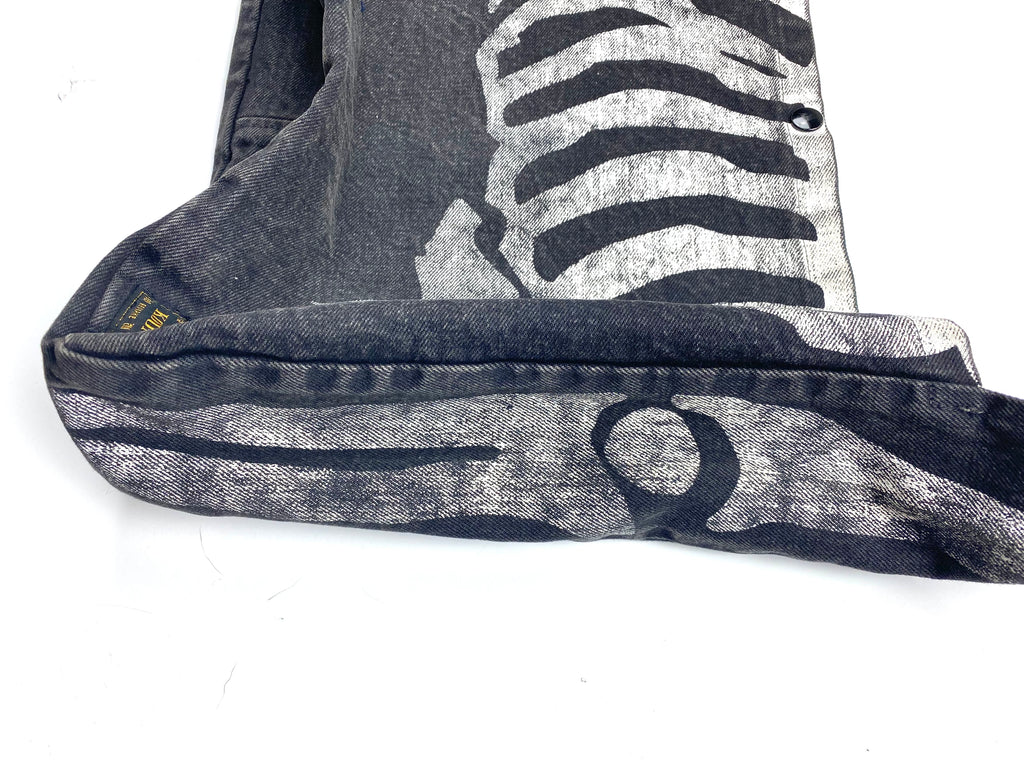 Kapital Skeleton Denim Shoulder Bag