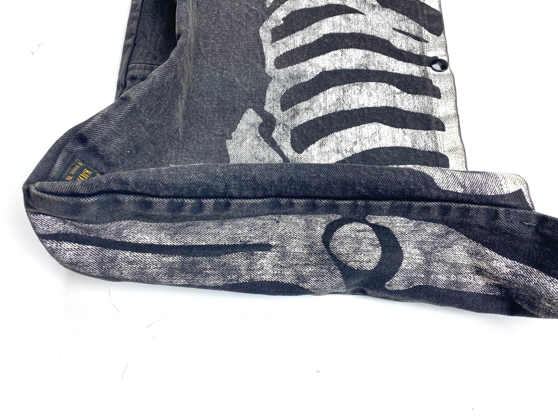 Kapital Skeleton Denim Shoulder Bag