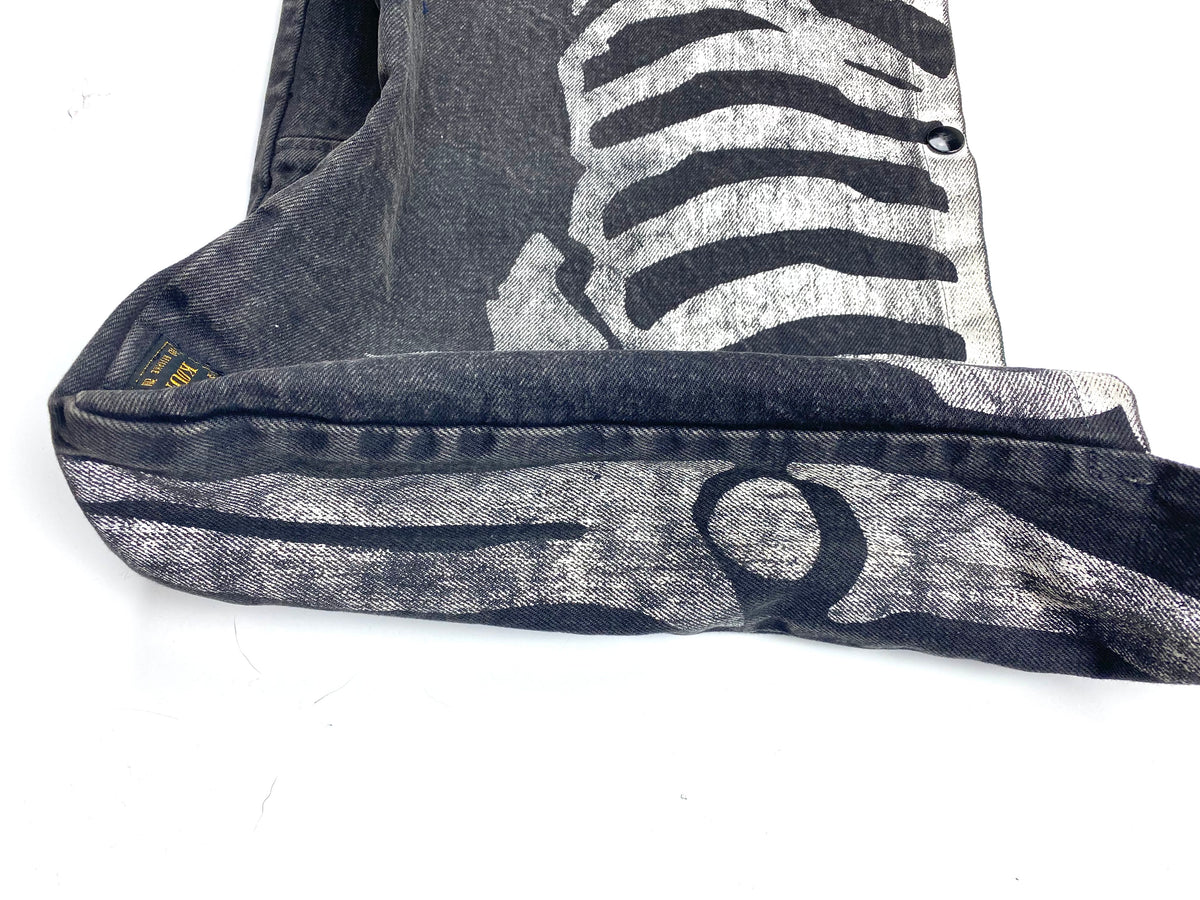 Kapital Skeleton Denim Shoulder Bag