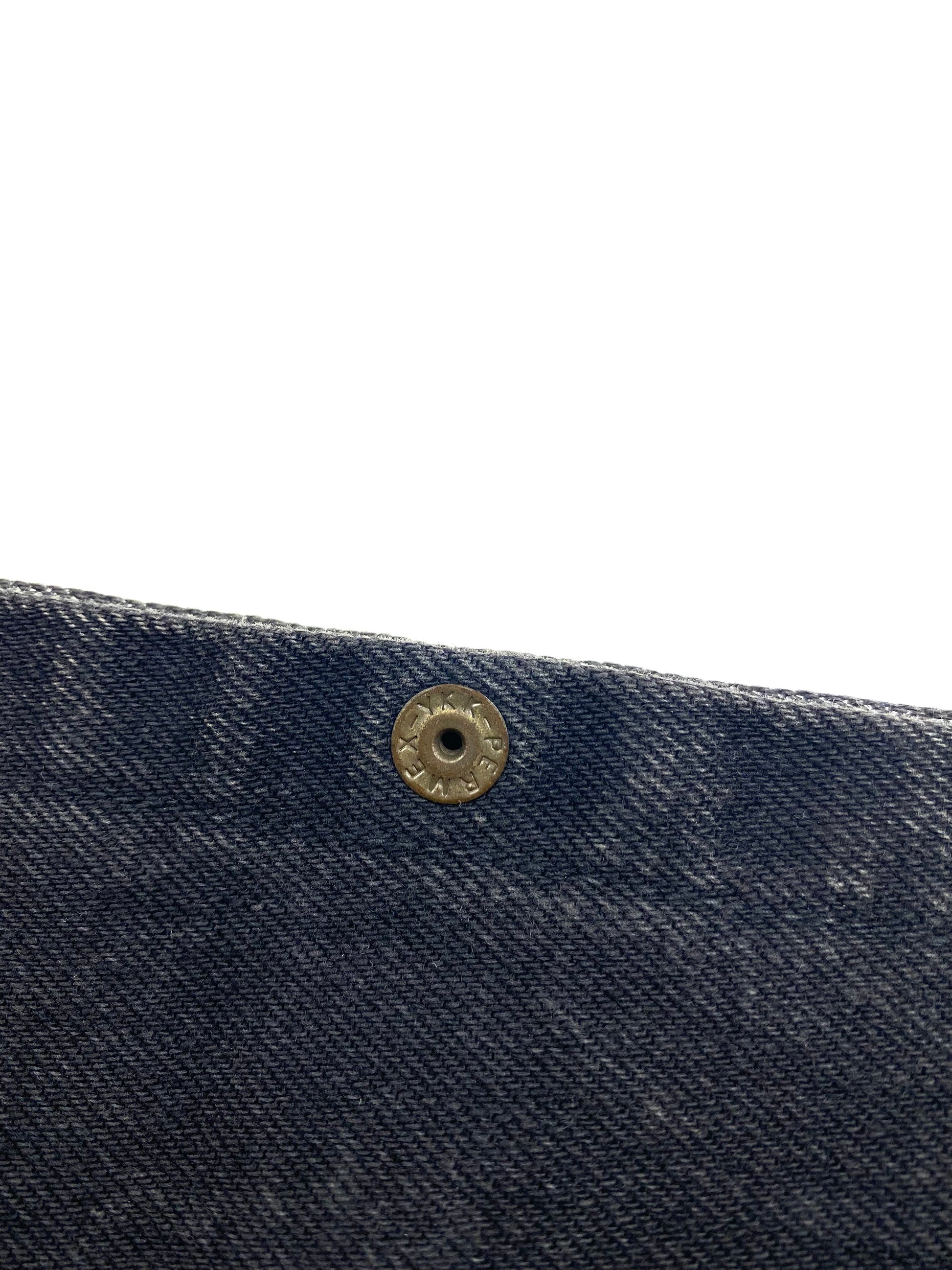 Kapital Skeleton Denim Shoulder Bag