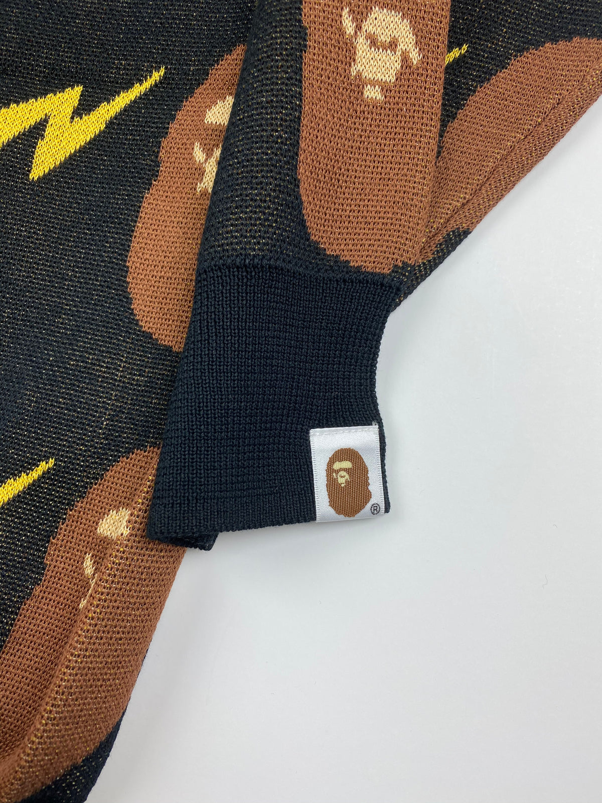 BAPE Star Head Monogram Cardigan Knitwear