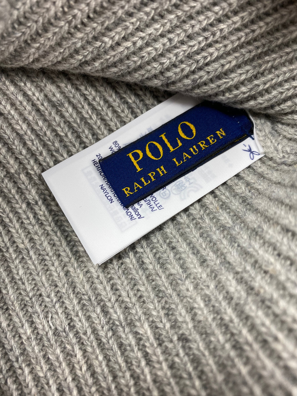 Polo Bear By Ralph Lauren Grey Beanie
