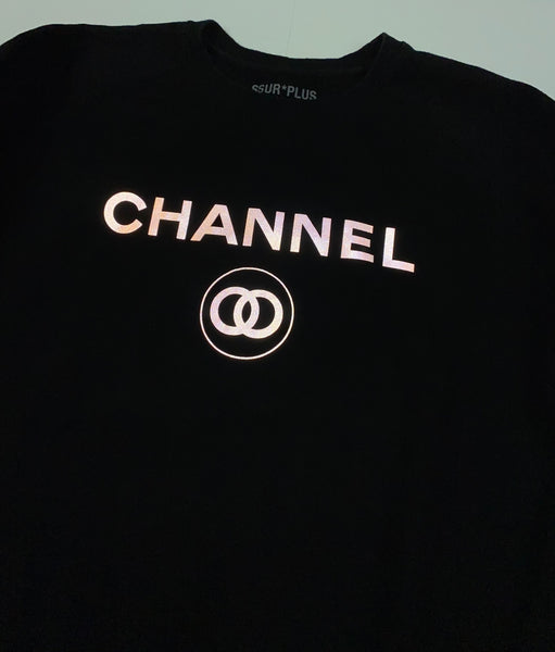 SSUR* CHANNEL 3M Reflective Crewneck