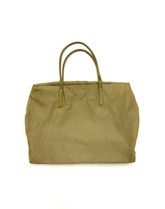 PRADA Vintage Olive Tote Bag