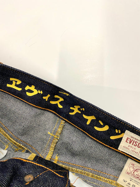 Evisu Embroidered Phoenix Daicock Raw Denim Jean