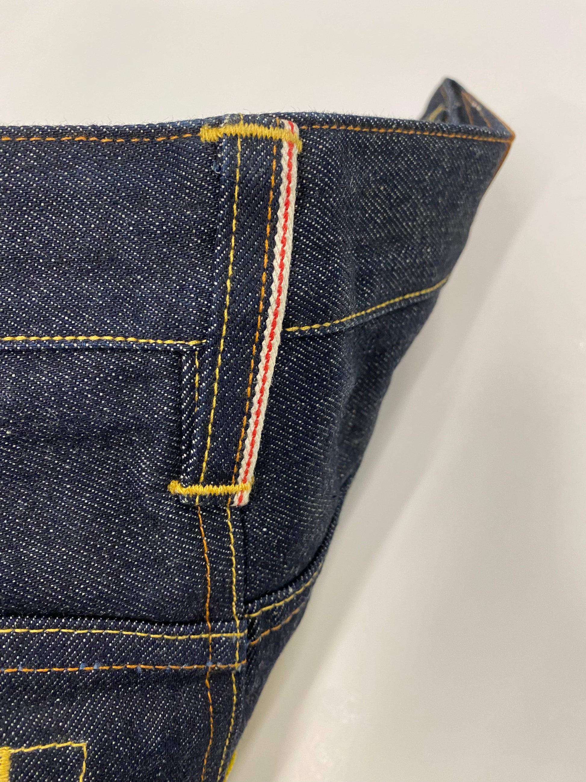 Evisu Embroidered Phoenix Daicock Raw Denim Jean