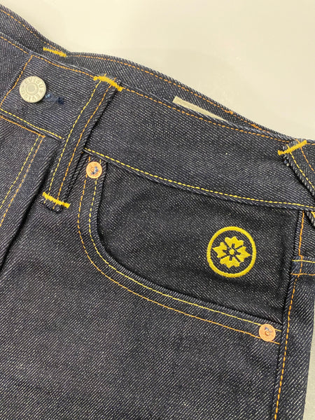 Evisu Embroidered Phoenix Daicock Raw Denim Jean