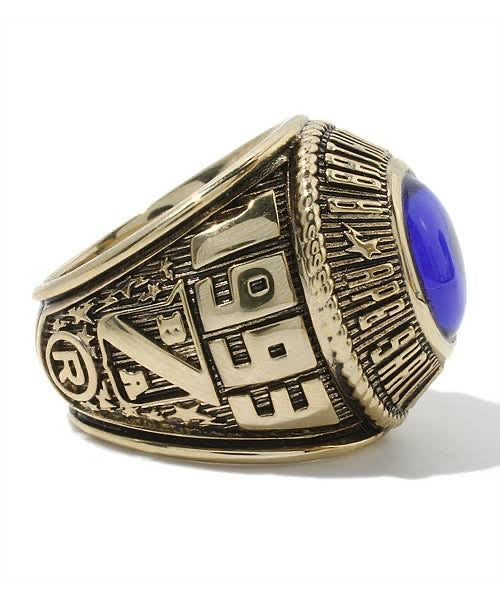 BAPE 1993 Class College Gemstone Ring