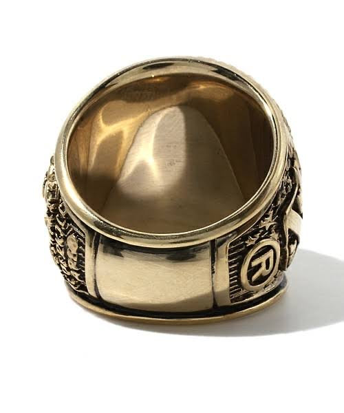 BAPE 1993 Class College Gemstone Ring
