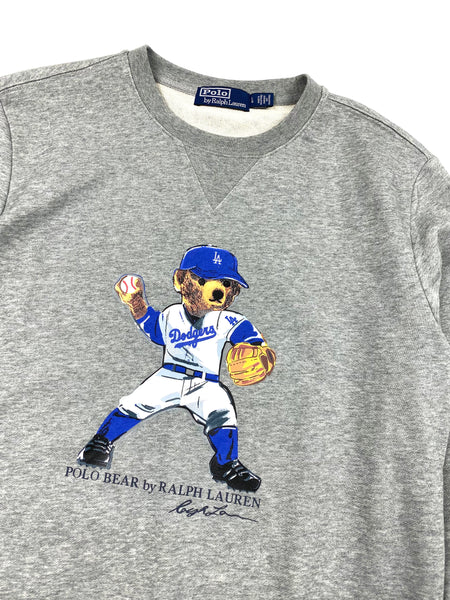 Polo Bear x LA Dodgers Baseball Crewneck