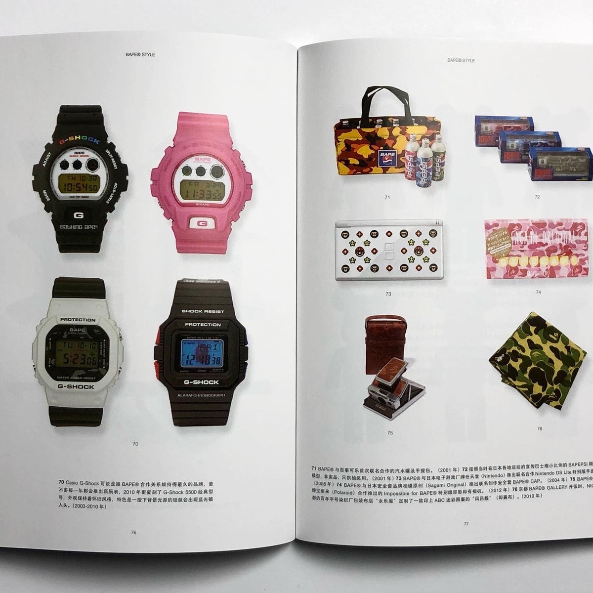 BAPE  20th Anniversary ABC Camo Book