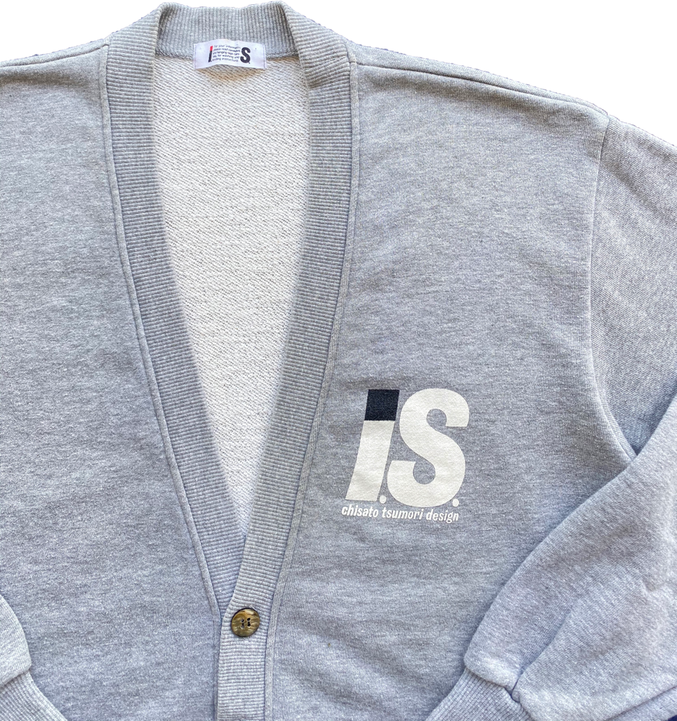 Issey Miyake IS Sport Grey Cardigan