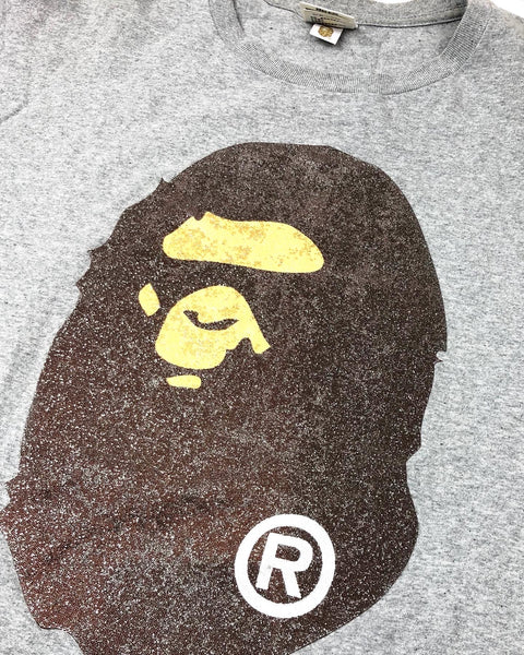 BAPE X Swarovski Sparkling Ape Head Tee