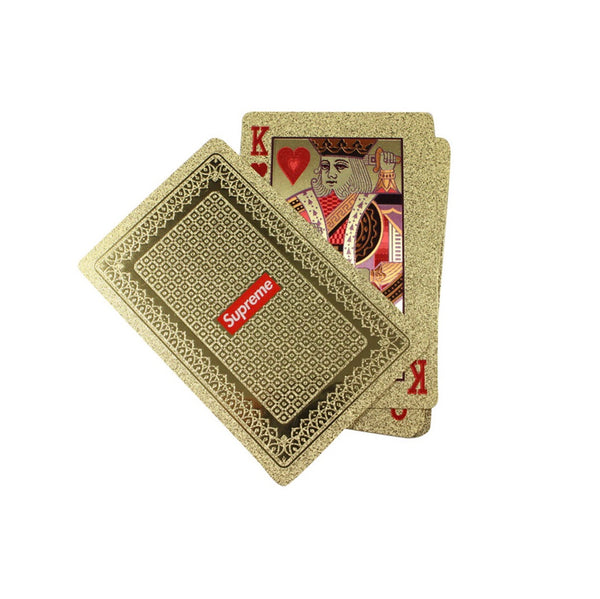 Supreme Gold Poker Card Set 2014