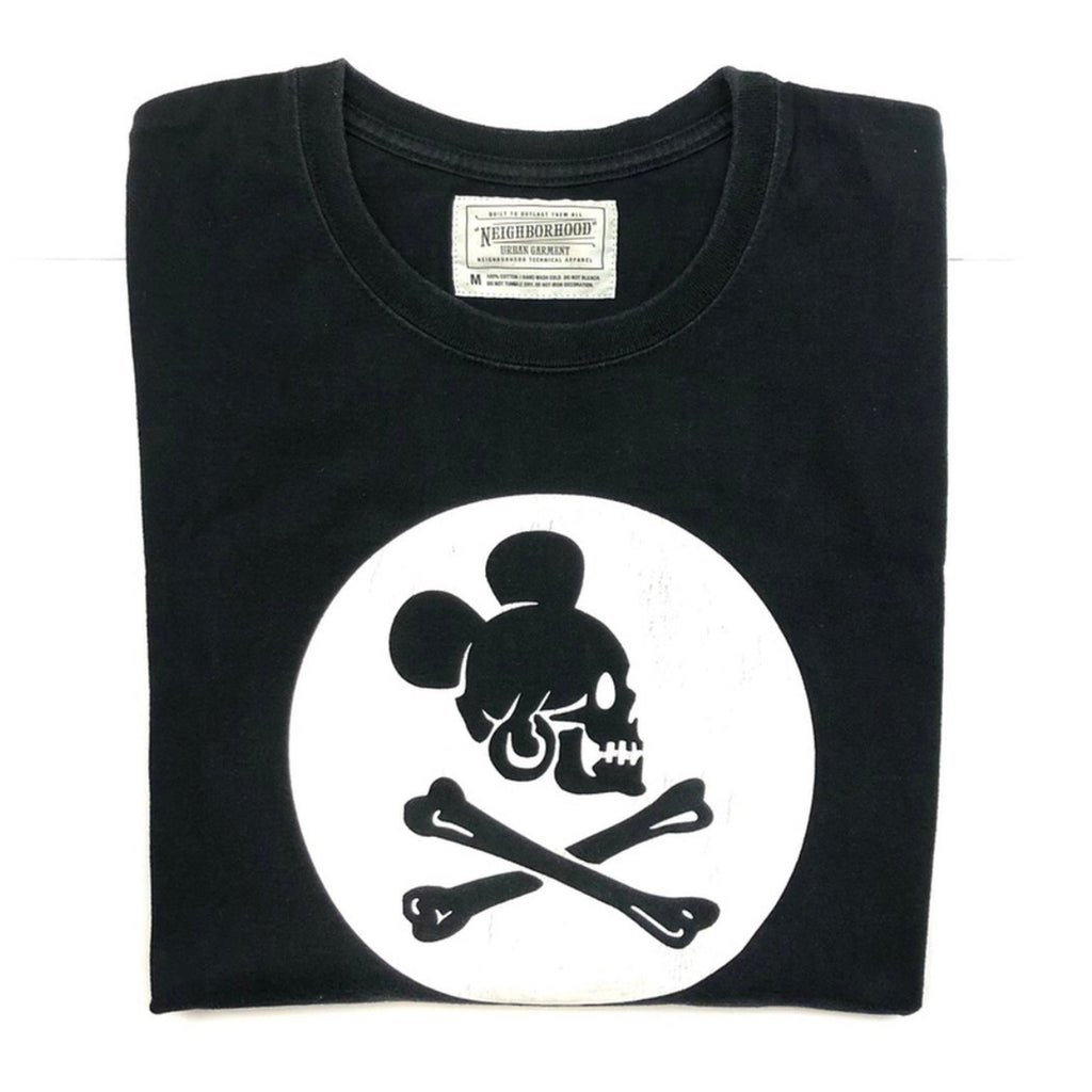 NEIGHBORHOOD x MEDICOM Skull Tee
