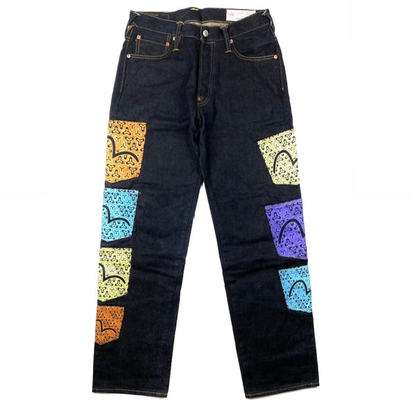 Evisu Multi-Pockets Denim Jean