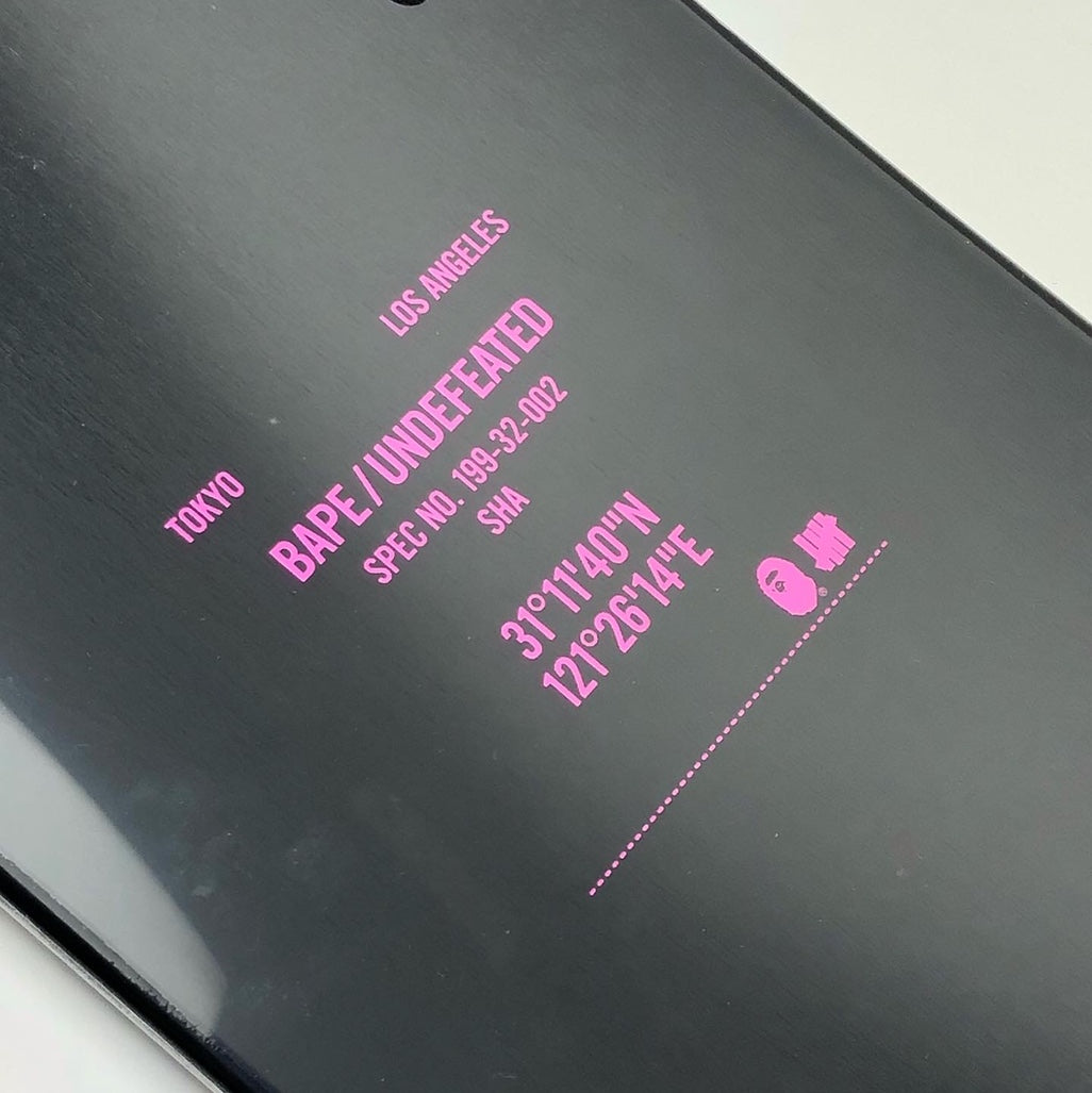 BAPE X UNDEAFTED Skateboard  ABC Camo SS18