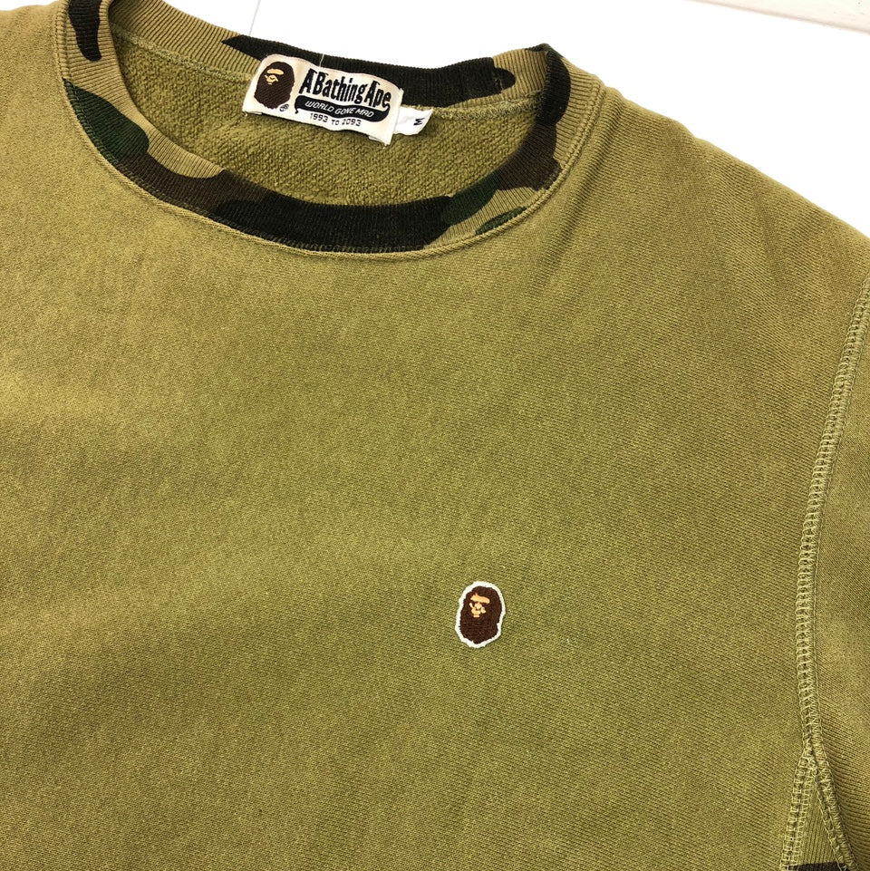 BAPE OG Side Camo Crewneck