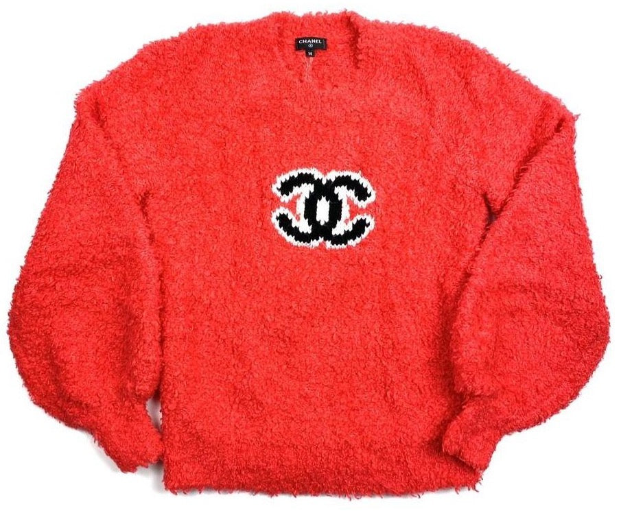 Chanel Pullover 2023-24FW, Red, FR42