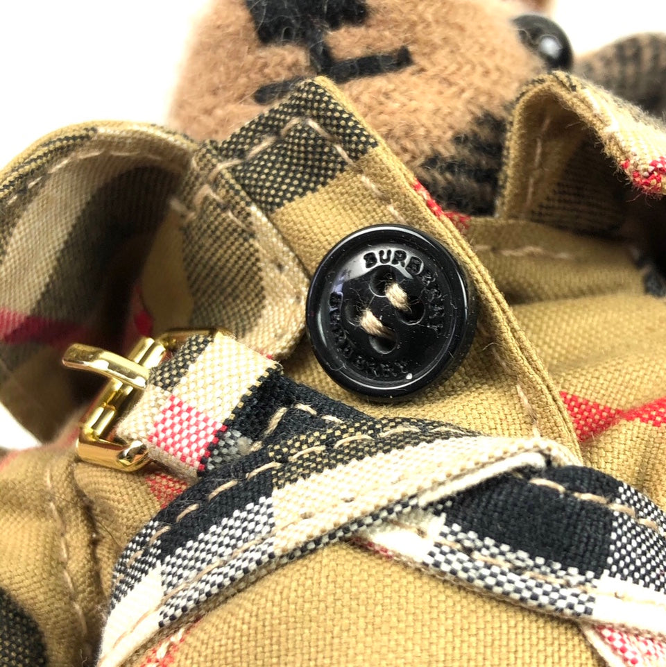 Burberry Nova Check Thomas Coat Bear Key Ring