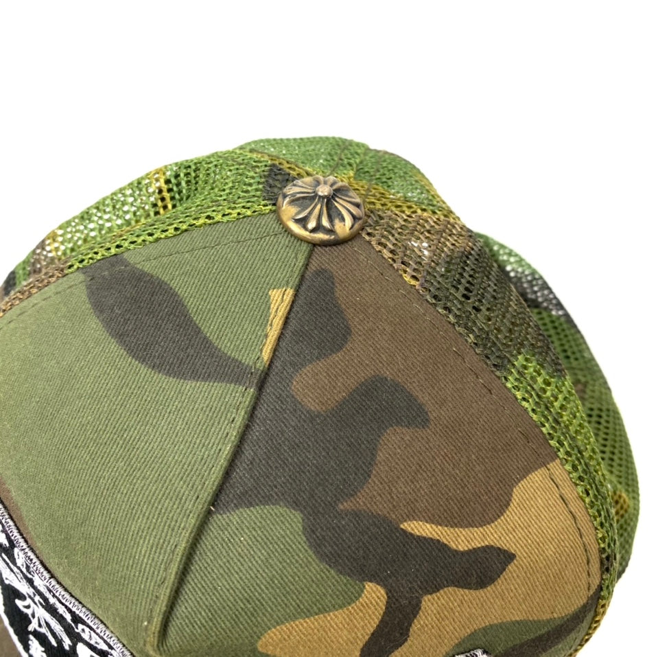 ChromeHearts Full Camo Trucker Hat