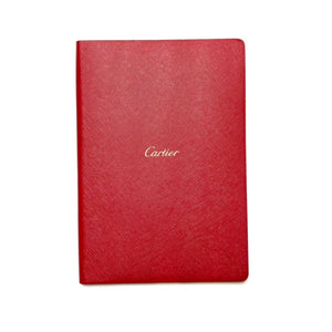 Cartier Red Soft Cover Notebook