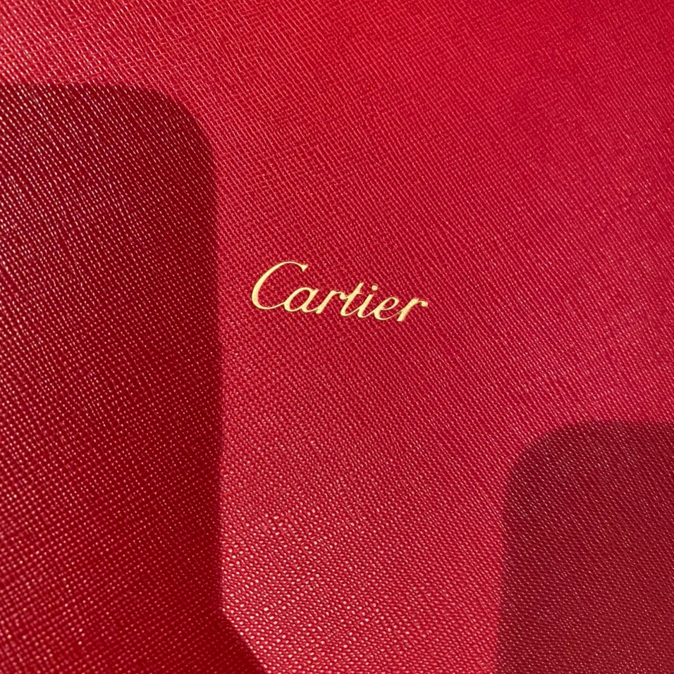 Cartier Red Soft Cover Notebook