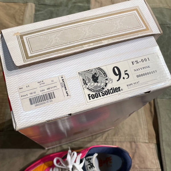 BAPESTA OG Navy/Pink FS-001 AF1