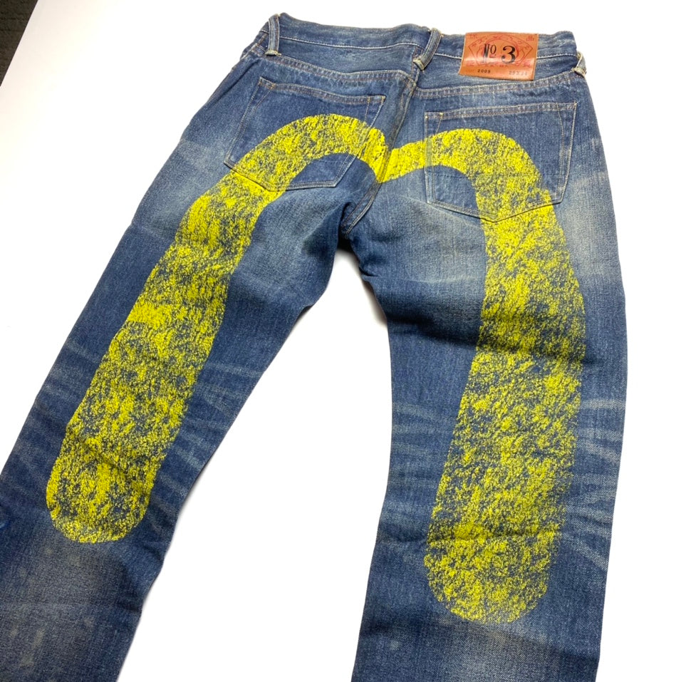 EVISU NO.3 Daicock Washed Denim