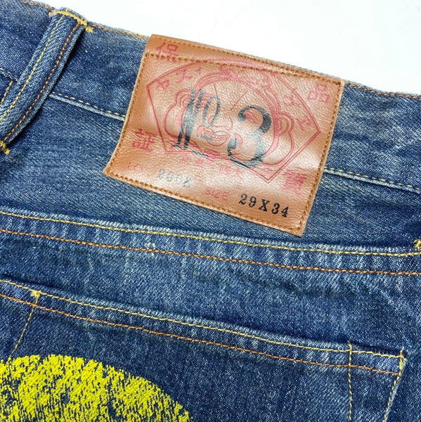 EVISU NO.3 Daicock Washed Denim