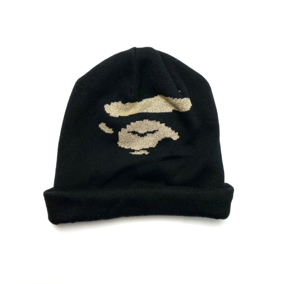 BAPE OG Black Beanie