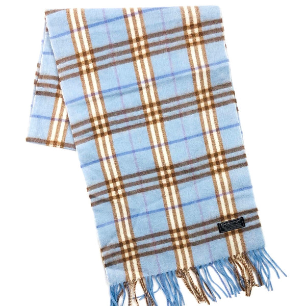 Burberry Blue Nova Check Scarf