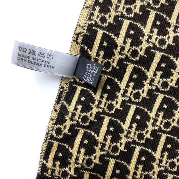 Christian Dior Double Side Monogram Scarf