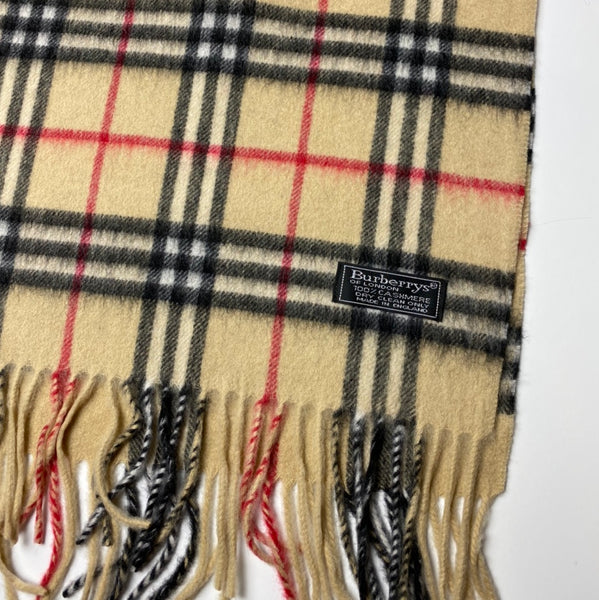 Burberry Nova Check Cashmere Scarf