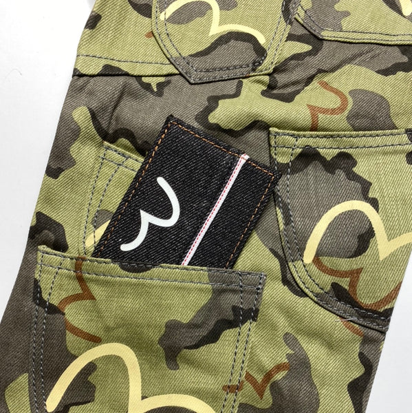 Evisu Multi-Pockets Camouflage Pant