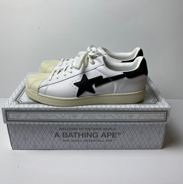 BAPESTA Skullsta White Leather