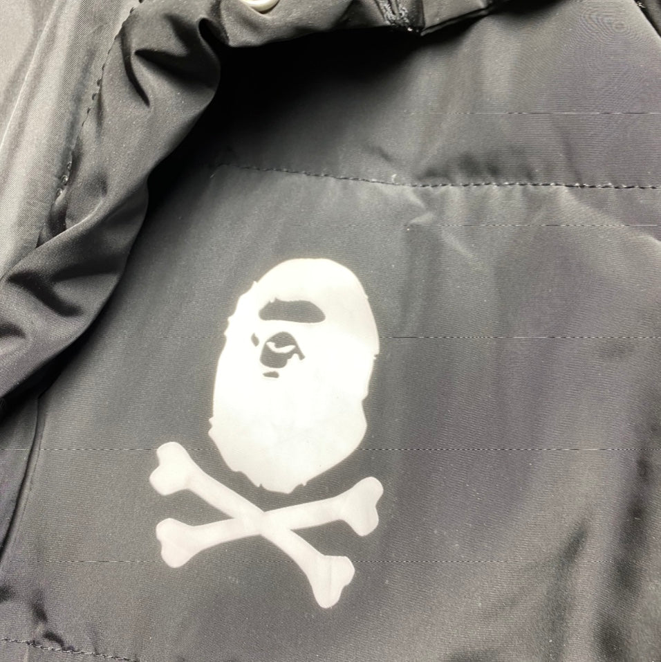 BAPE Pirate Collection Black Puffer Jacket