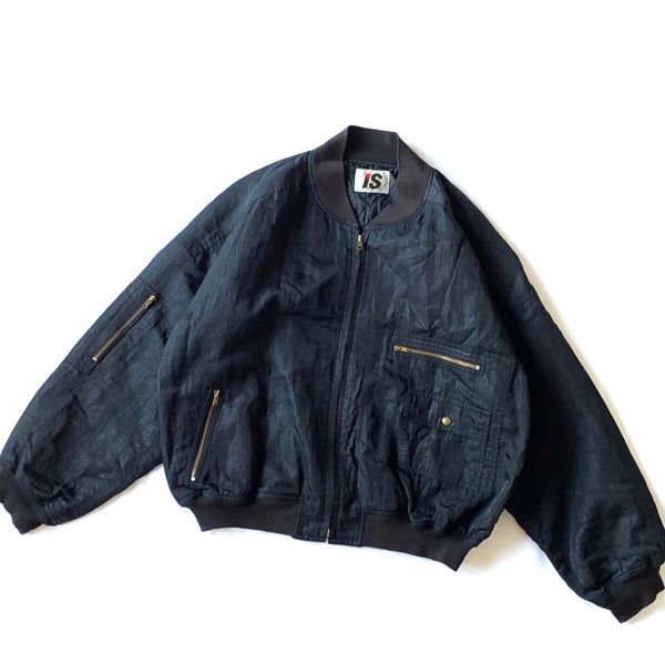 Issey Miyake IS Sport MA-1 Bomber Jacket